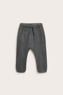 Baby grey herringbone trousers
