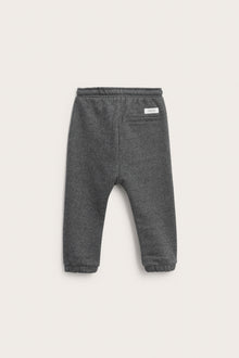Baby grey herringbone trousers