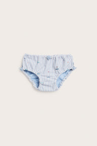 Baby blue car swim trunks
