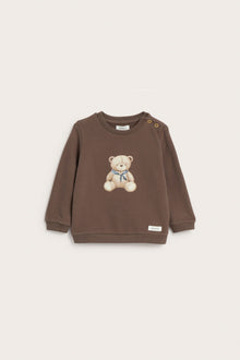 Baby brown teddy bear sweatshirt