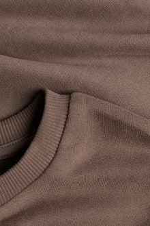 Kids brown sweatshirt with teddy bear detail