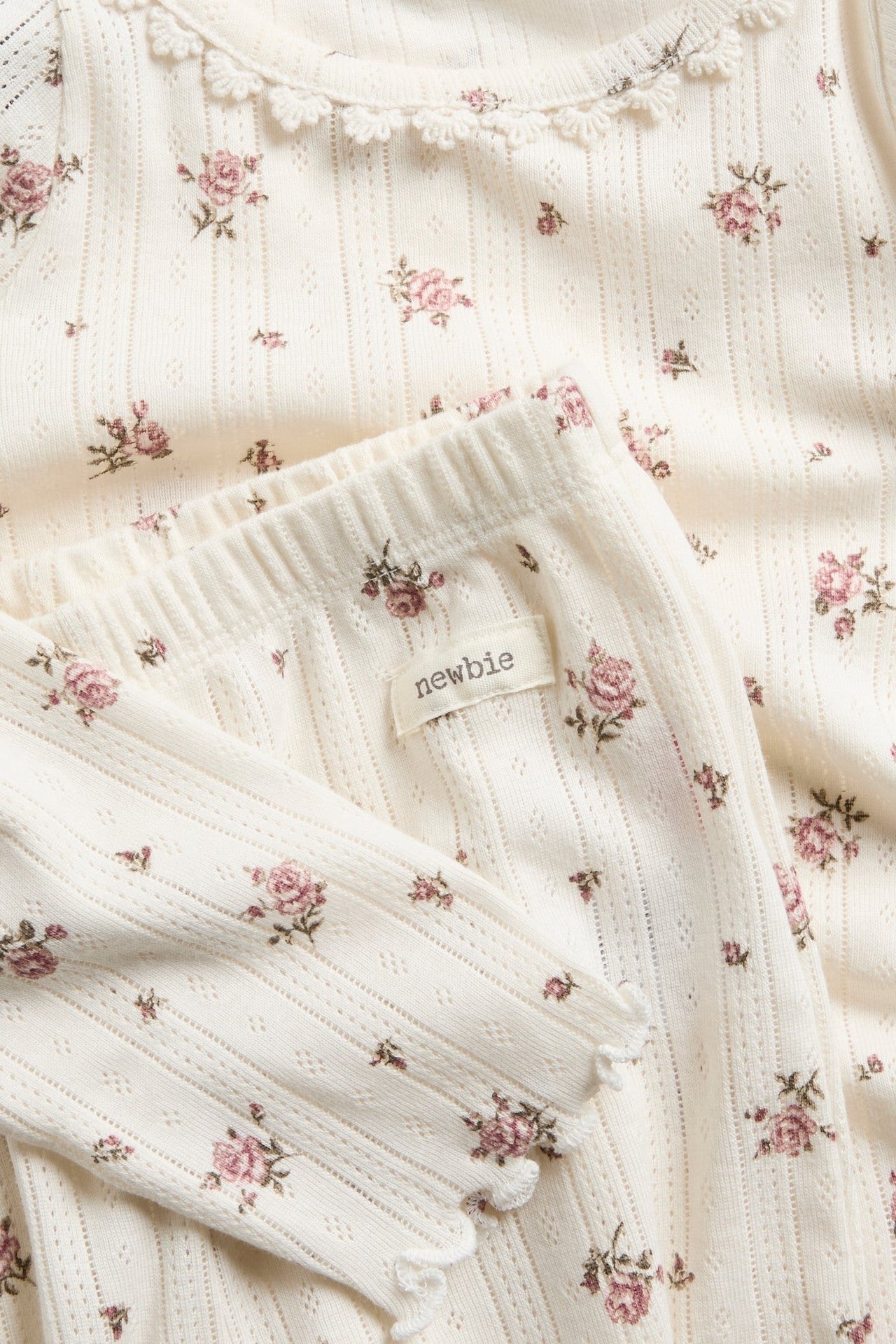 Baby & Kids pointelle pyjama set