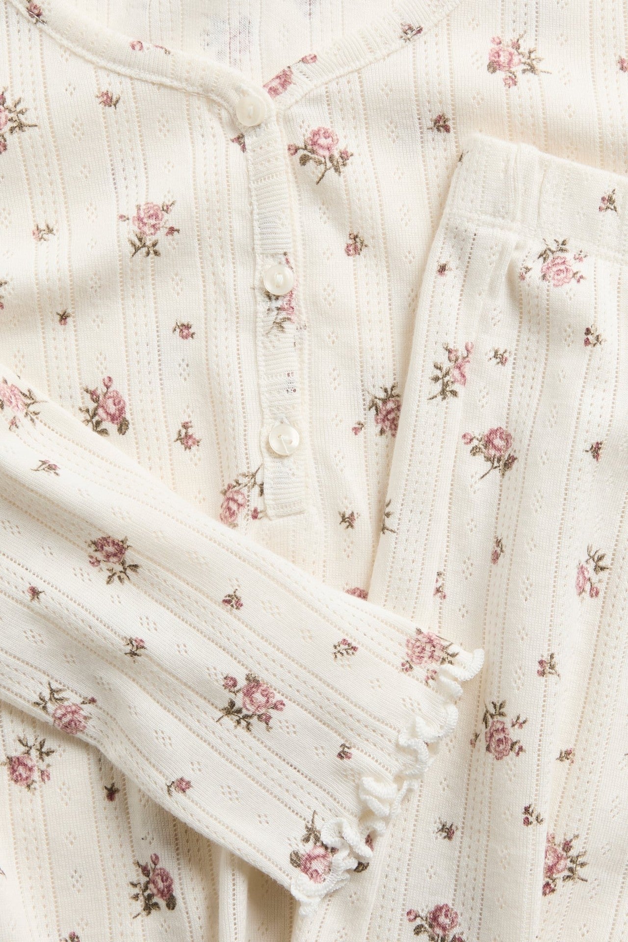 Women's floral pyjamas