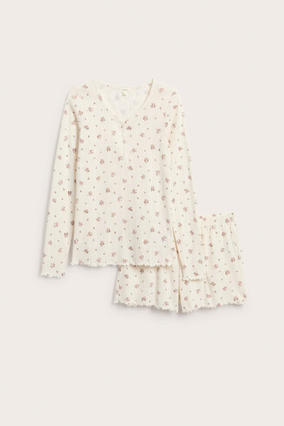 Women's floral pyjamas