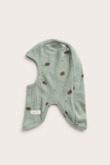 Baby & kids green wool balaclava