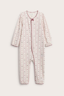 Baby white & red Christmas theme pyjamas