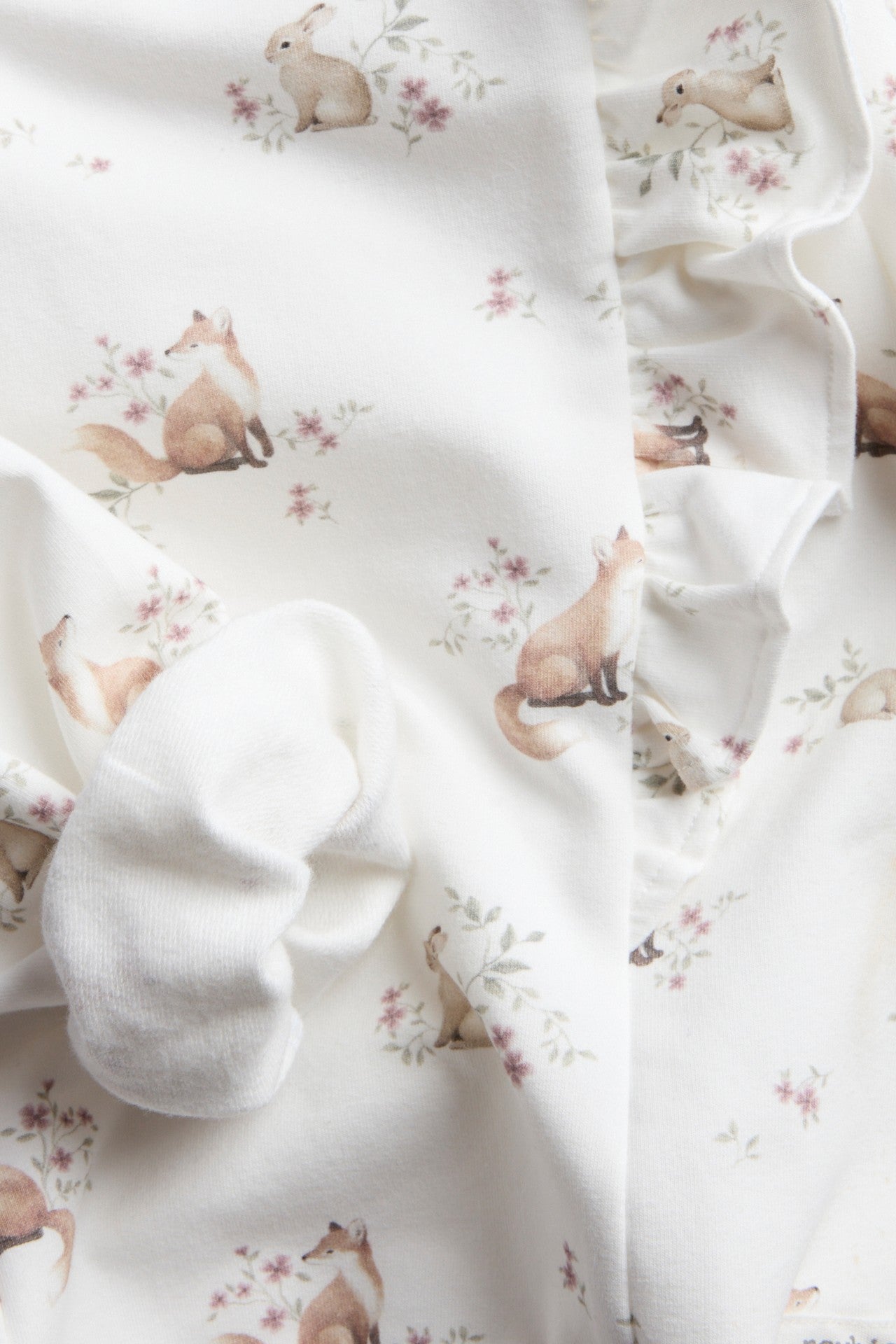 Baby & Kids patterned sweatshirt with frills