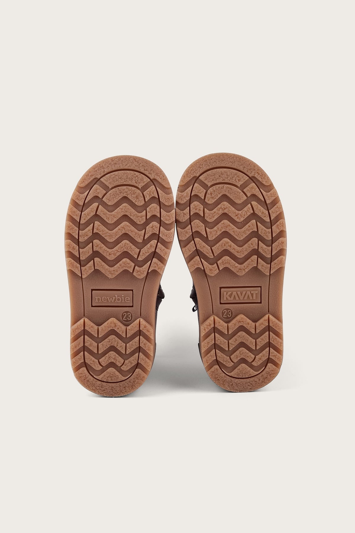 Kids brown patterned chelsea boots Linghem