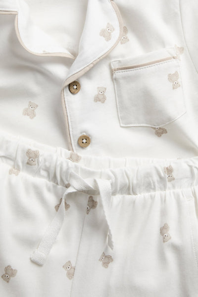 Baby & Kids white teddy bear pyjamas
