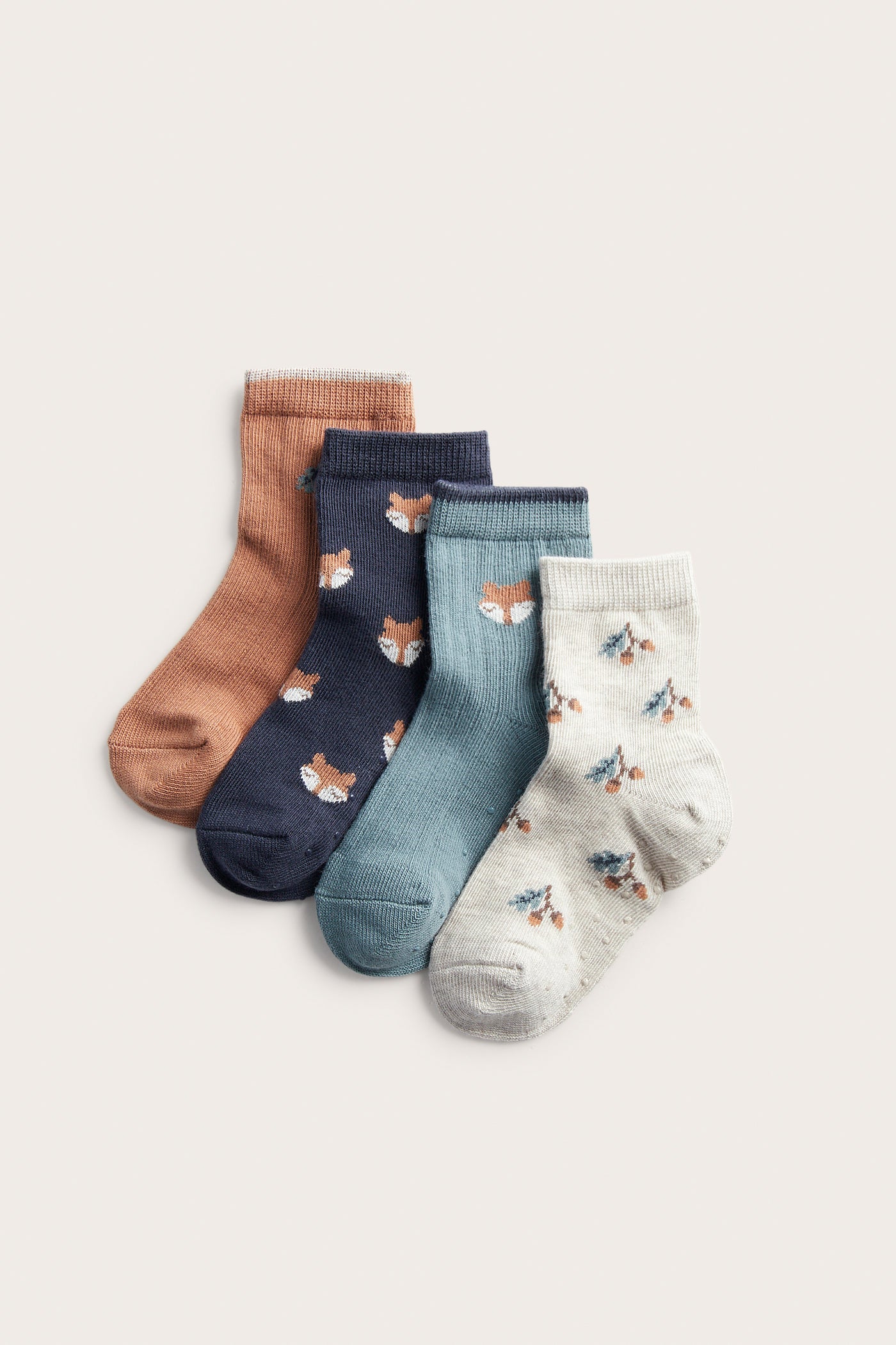 Kids fox socks (4-pack)