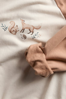 Baby & Kids beige sweatshirt with animal motif