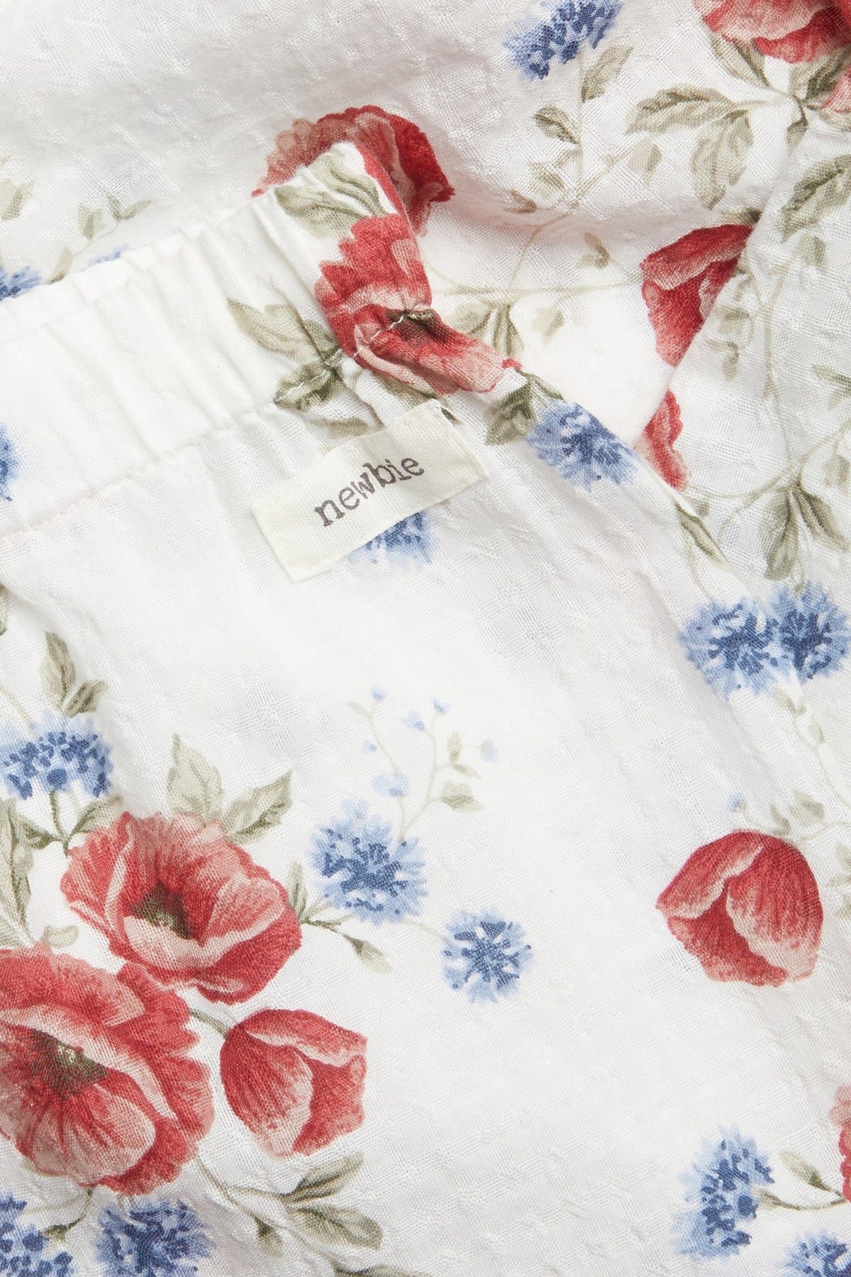 Baby white floral pants