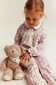 Kids white & red Christmas pyjamas with bows