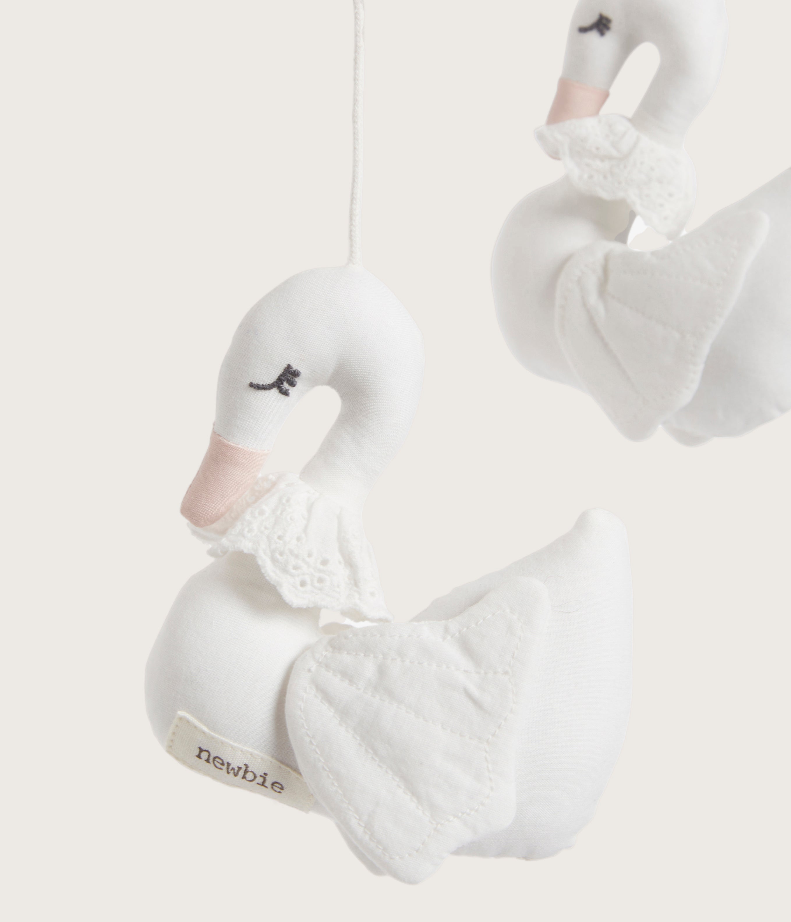 Swan hanging mobile