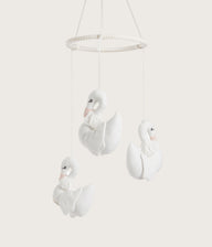 Swan hanging mobile
