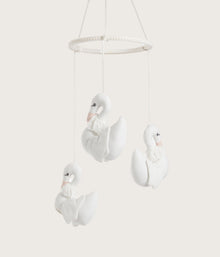 Swan hanging mobile
