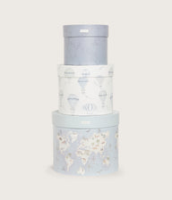 World atlas round paper boxes 3-pack