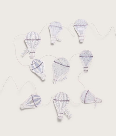 Hot air balloons garland