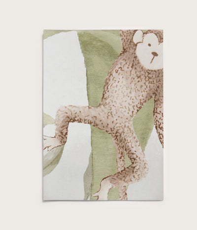 Wild Jungle Mural wallpaper sample