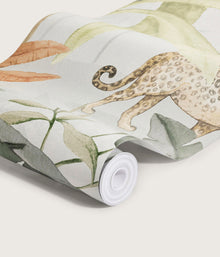 Wild Jungle Mural wallpaper