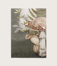 Wild Forest Mural wallpaper sample