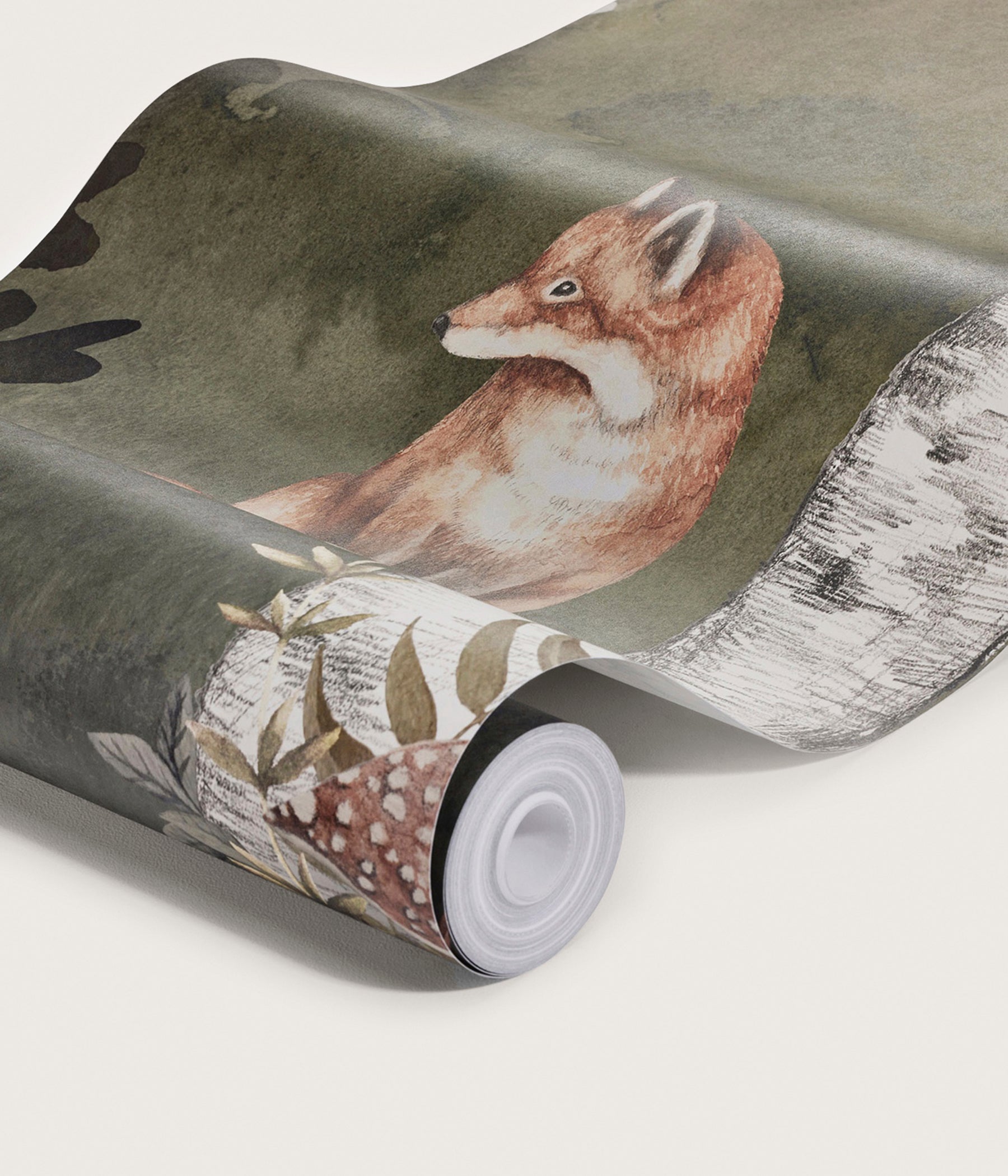 Wild Forest Mural wallpaper