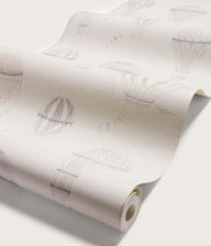 Up In The Sky beige wallpaper