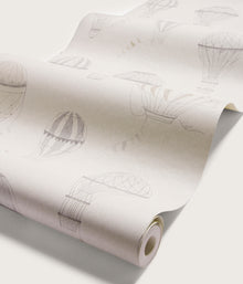 Up In The Sky beige wallpaper