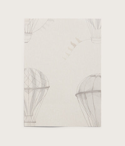 Up In The Sky beige wallpaper sample