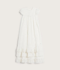 White lace Christening dress