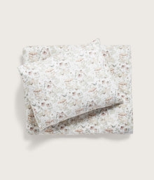 Kids animal print duvet cover & pillowcase set 140x200