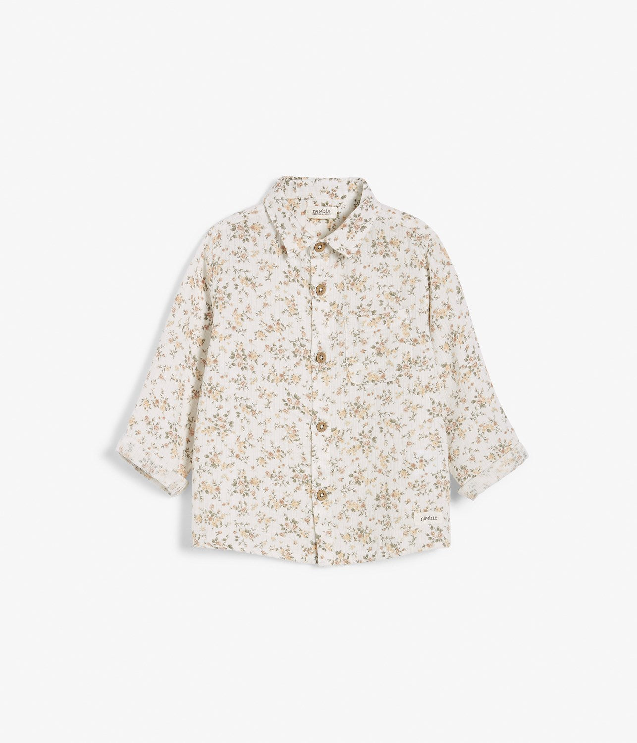 Baby & Kids white floral shirt