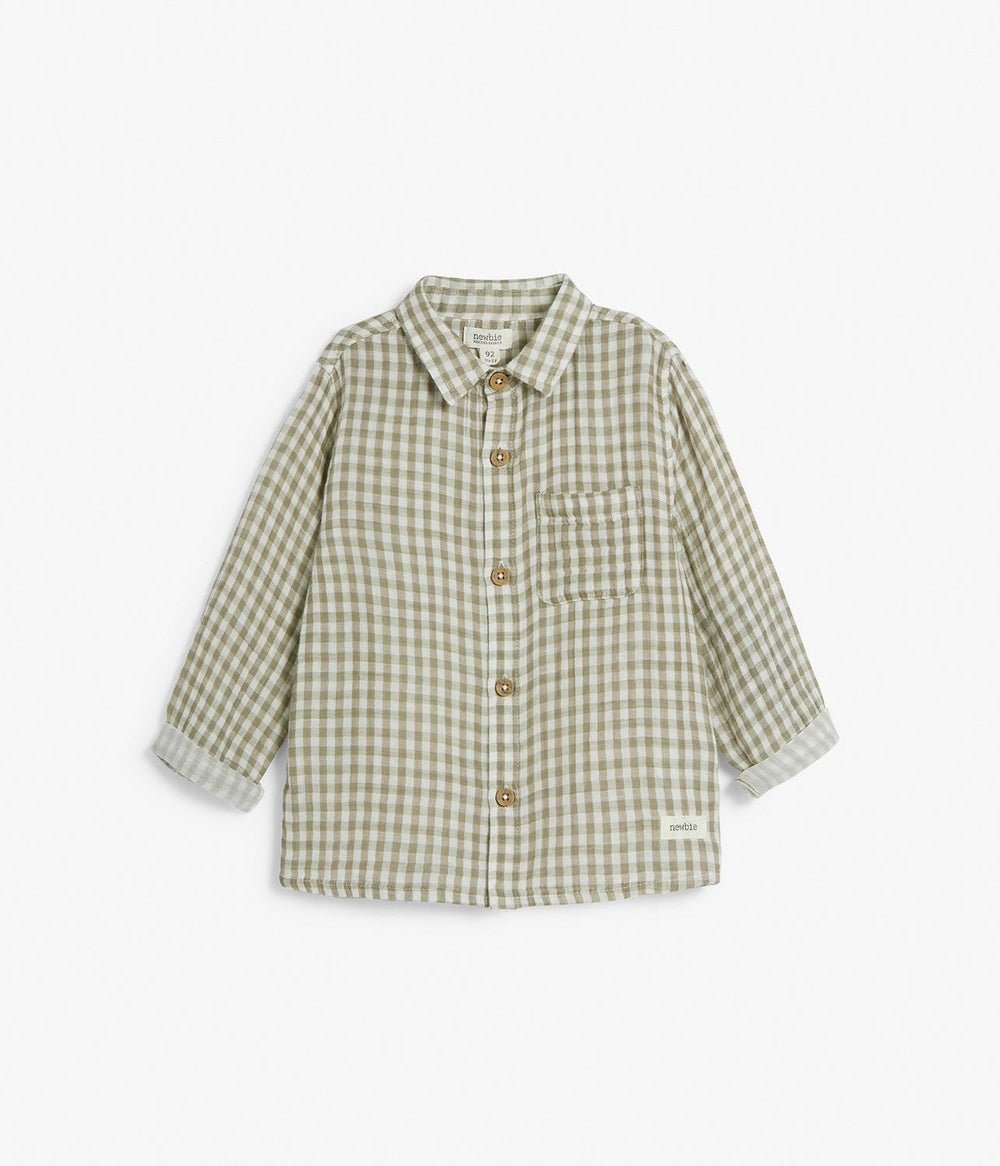 Baby boy cheap gingham shirt