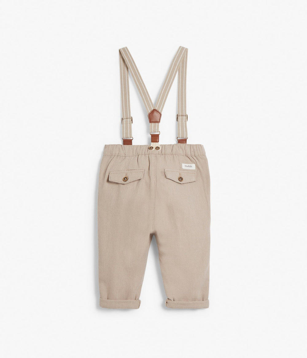 Buy Linen Pants for Boys A Trousers With Braces Baby Long Pants Online in  India  Etsy