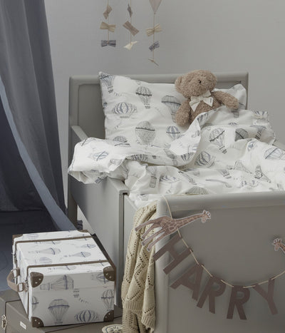 Baby balloon patterned bedding set 120*140