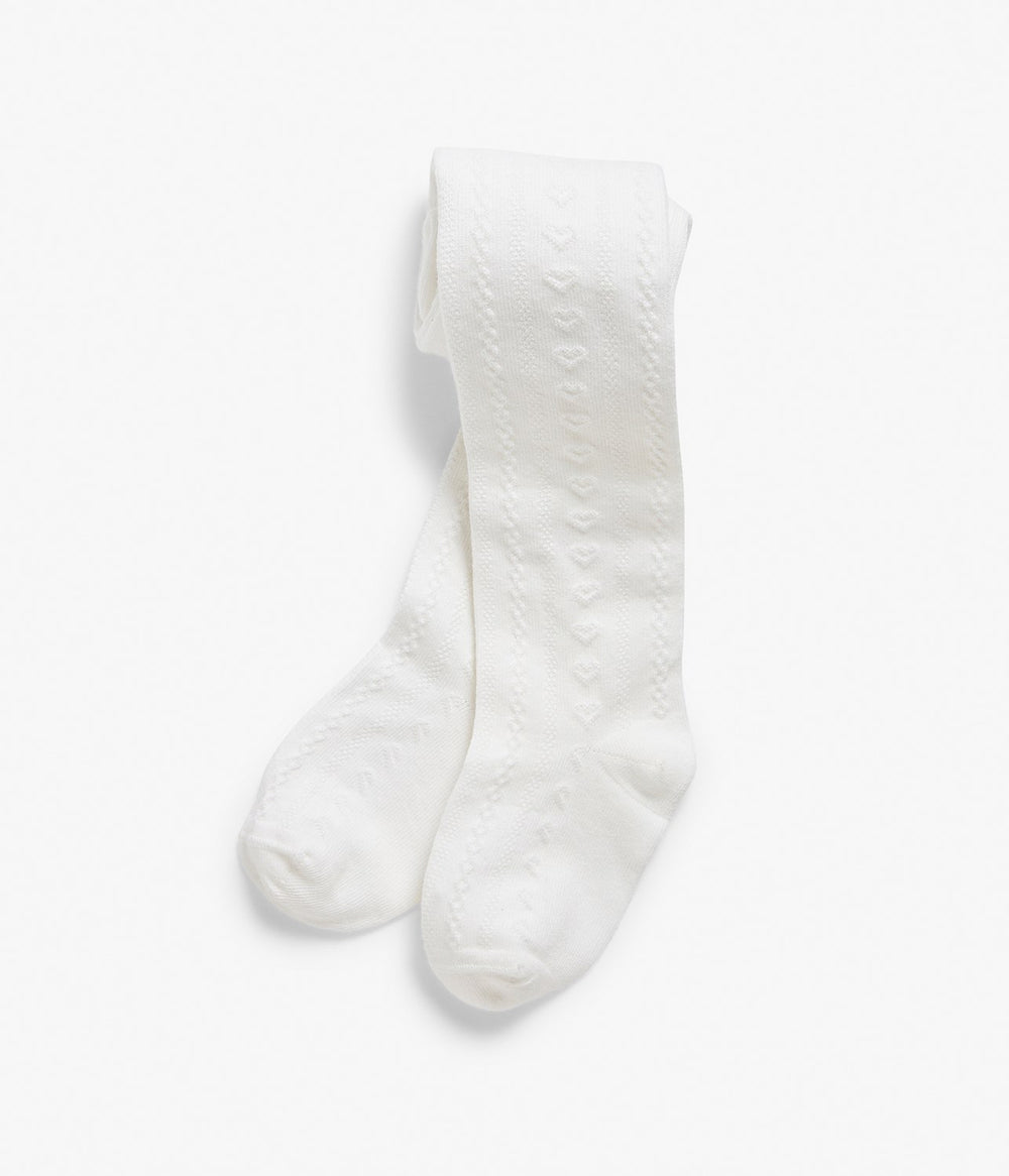 Kid's Deluxe White Tights