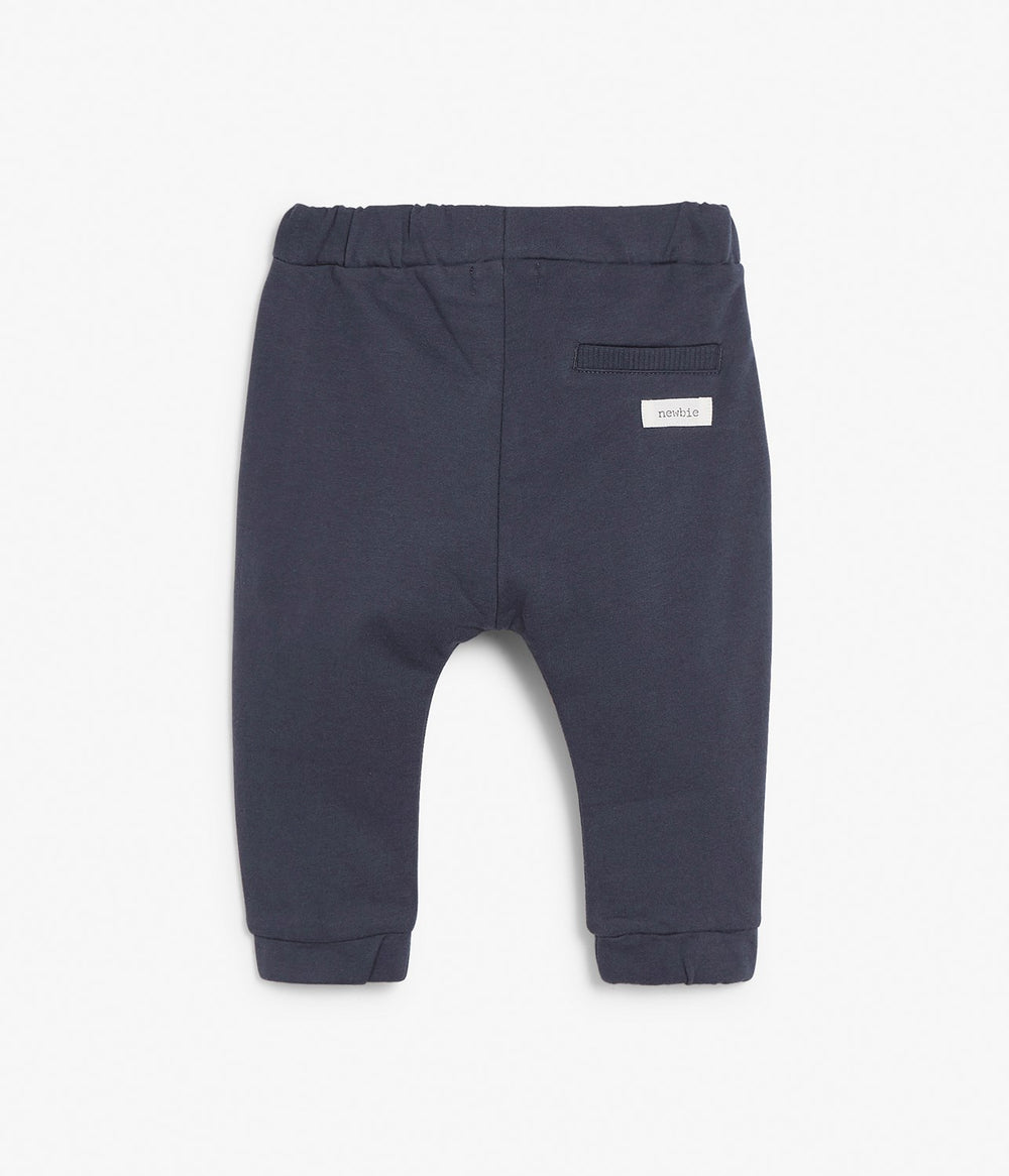 Baby navy blue jogging trousers Newbie