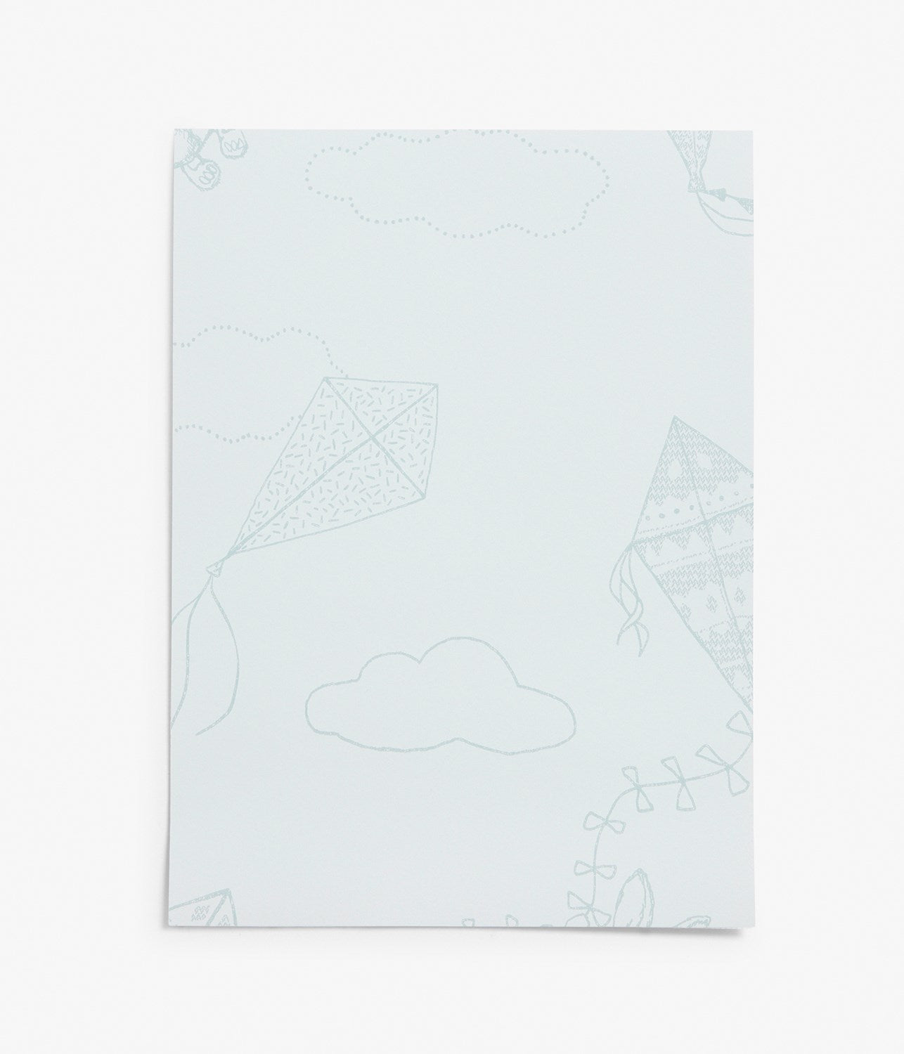 Up & Away blue wallpaper