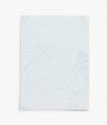 Up & Away blue wallpaper