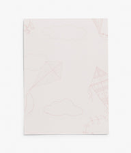 Up & Away pink wallpaper sample