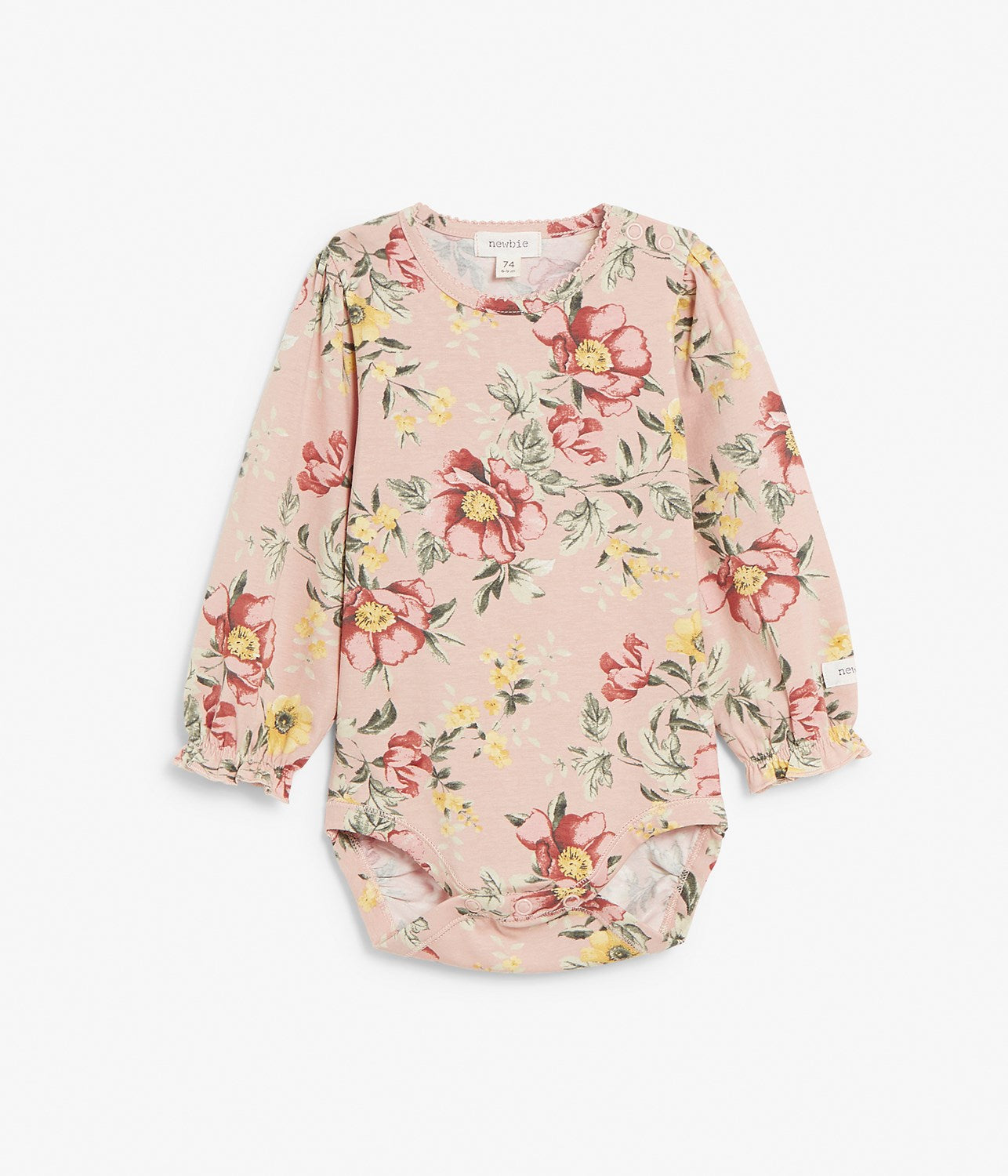 Baby pink floral body