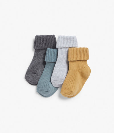 Baby ribbed socks (4-pack)