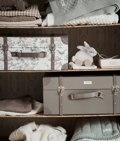 Beige forest print trunk