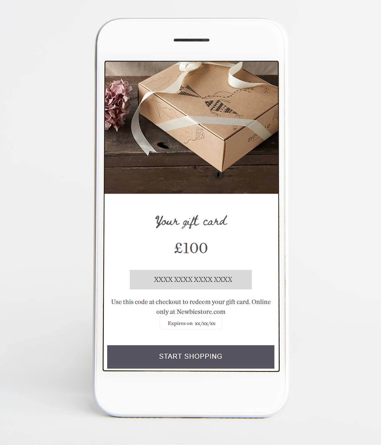 Newbie Digital Gift Card